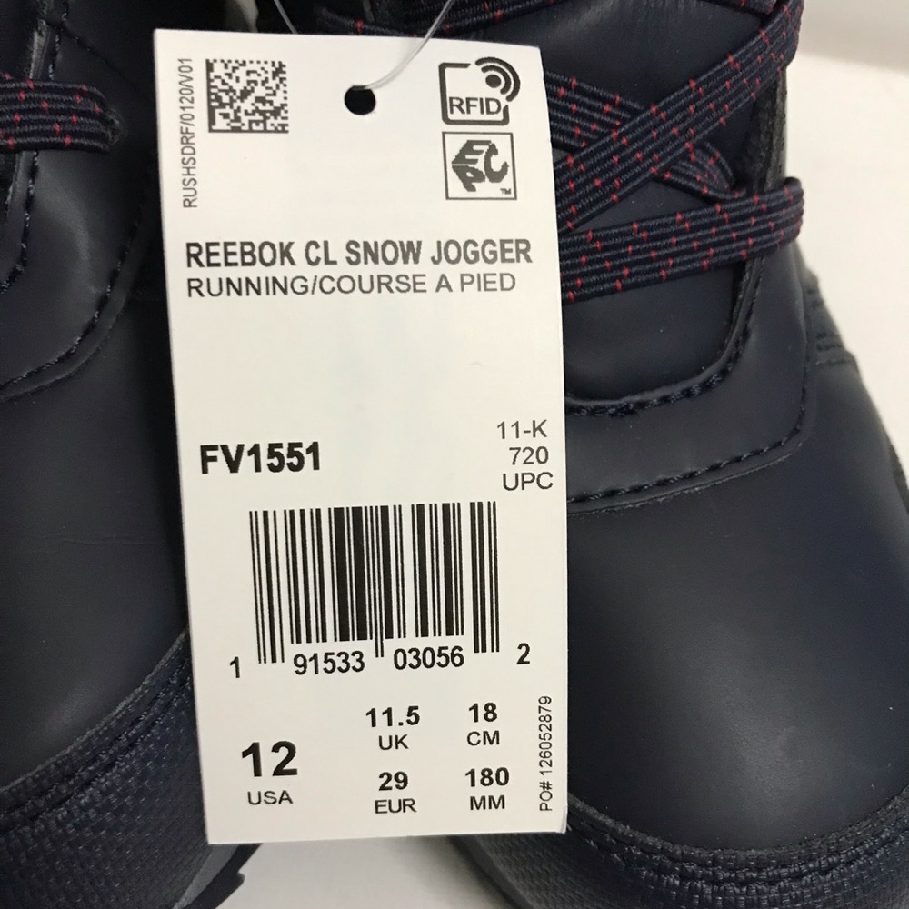 NWT Reebok Snow boots Royal CL Snow, FV1551 Unisex - Picture 6 of 15